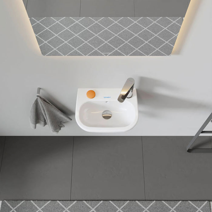 ( طلب مسبق )  حوض ديورافيت دي كود 0705360000 ابيض 36 سم