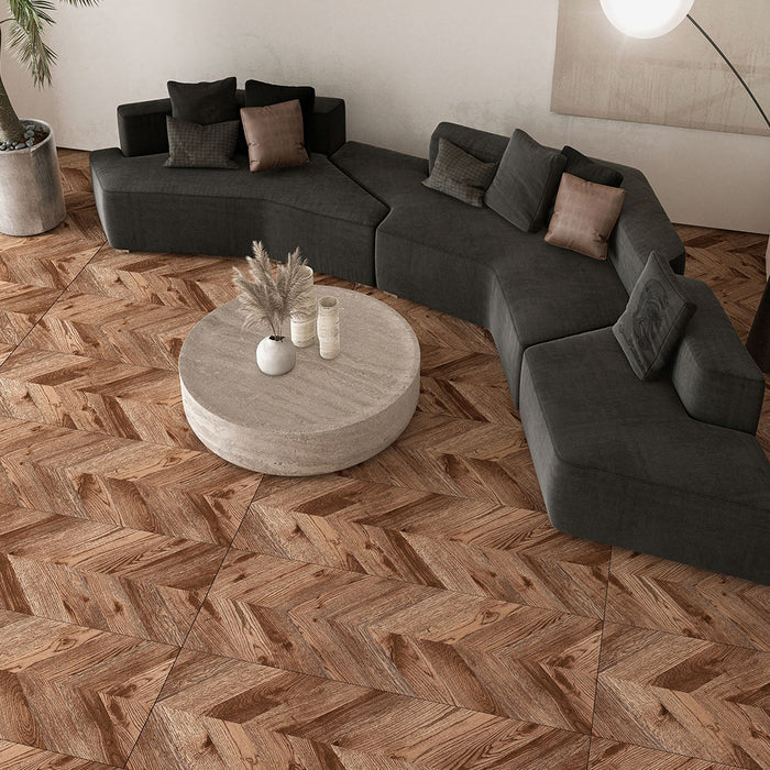 ( طلب مسبق )  سيراميك حوائط ارت باكينج هام براون فرز اول 50 × 150 سم مط