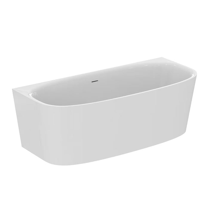 ( طلب مسبق )  بانيو سيملس قطعة واحدة ايديال ستاندرد ديا GA 25501 ابيض 175 × 80 سم