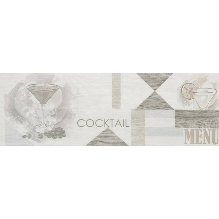 سيراميك حوائط ارت لوتس فرز ثالث 25 × 75 سم نصف لامع