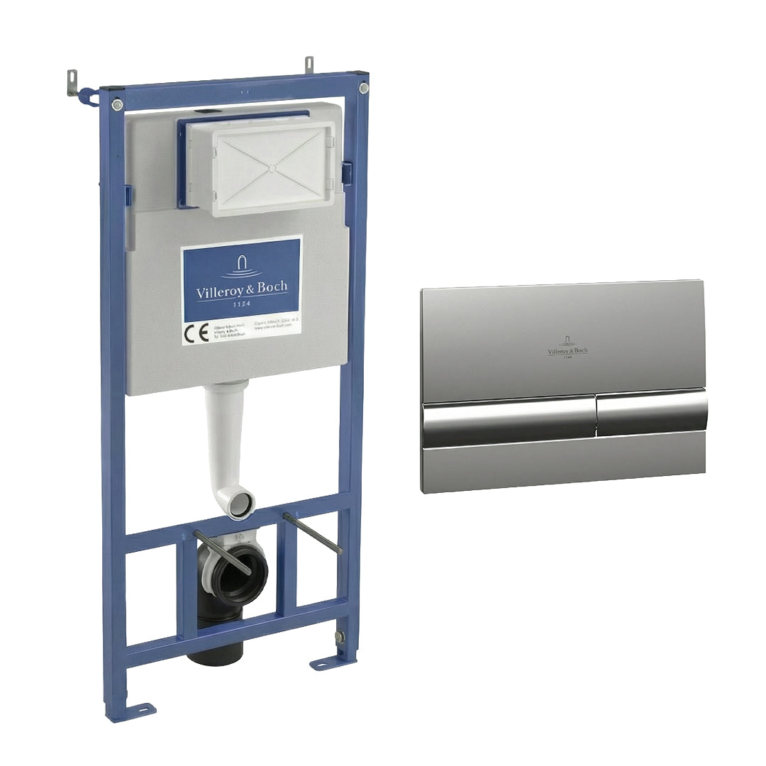 ( طلب مسبق )  خزان دفن شاسية كامل فيلروي اند بوخ في كونكت 92124400 بالوش كروم سُمك الخزان 12.5 سم