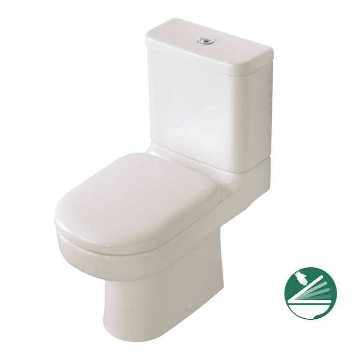 ( طلب مسبق )  مرحاض ايديال ستاندرد بلايا G 4922 برجامون الصرف S بالسيديلي ذاتي الغلق والخزان بالعدة والشطاف الداخلي ومجموعة التثبيت