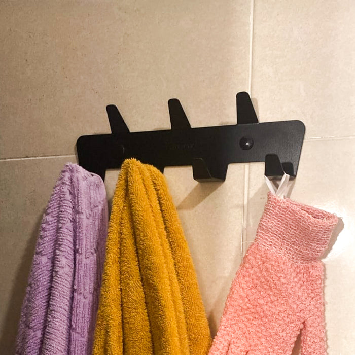 ( طلب مسبق )  علاقة بانيوكس HO-02-01A اسود 7 فروع الومنيوم