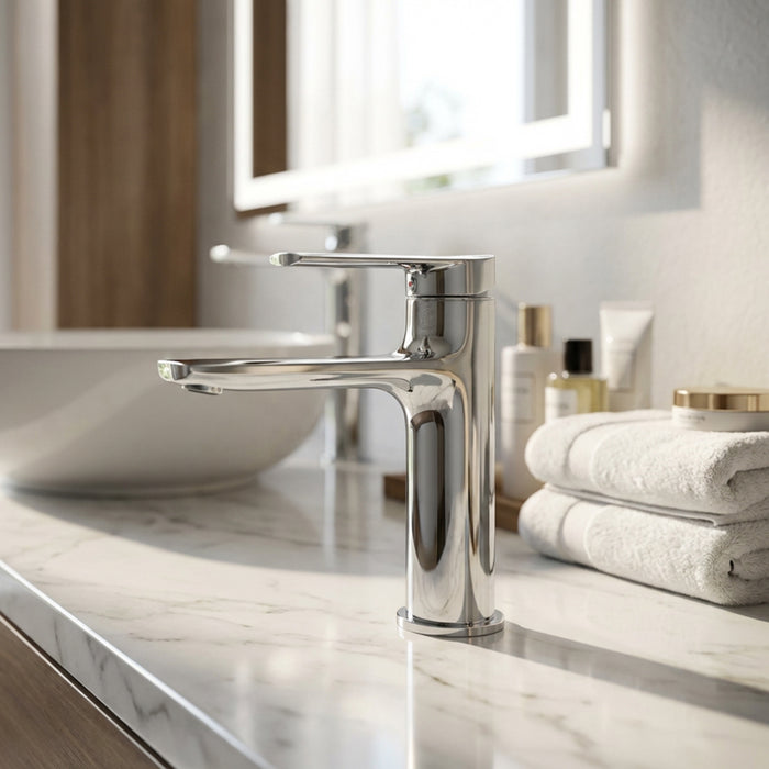 خلاط حوض فوريو EW 09 C كروم ارتفاع 16 سم