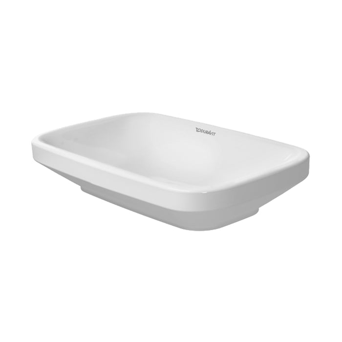 حوض فوق الرخامة ديورافيت ديوراستايل 0349600000 مقاس 60 سم ابيض شامل مجموعة التثبيت