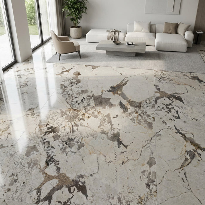 بورسلين الجوهرة فولكانو دارك بيج فرز ثالث 60 × 120 سم