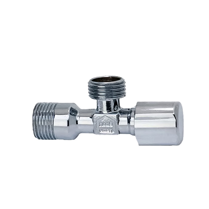 ( طلب مسبق )  محبس زاوية سمارت هوم 371040029 قلب جلبة لفة كاملة اللون كروم