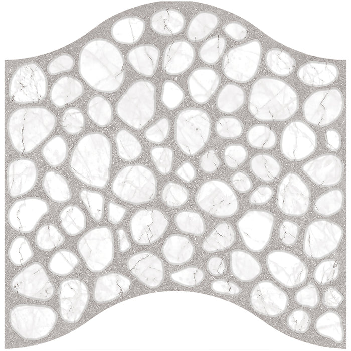 ( طلب مسبق )  سيراميك ارضيات اوت دور ارت روكس كرارة جراي فرز ثاني 50.5 × 60.50 سم مط