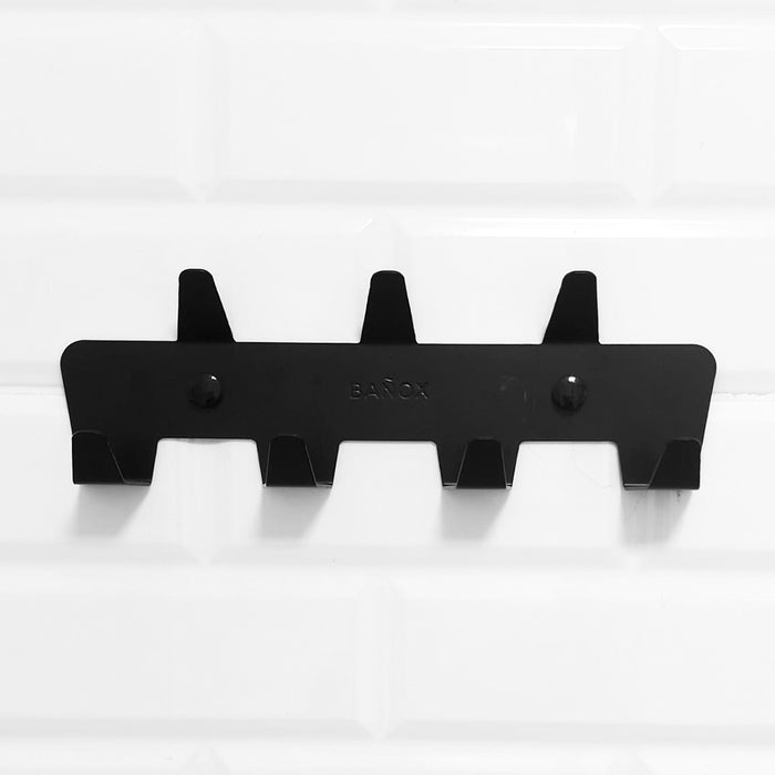 ( طلب مسبق )  علاقة بانيوكس HO-02-01A اسود 7 فروع الومنيوم