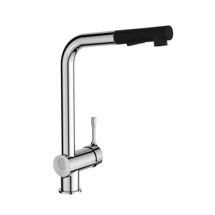 خلاط مطبخ شداد ايديال ستاندرد سيرالوك BC 178 AA كروم سماعة 2 نظام اسود