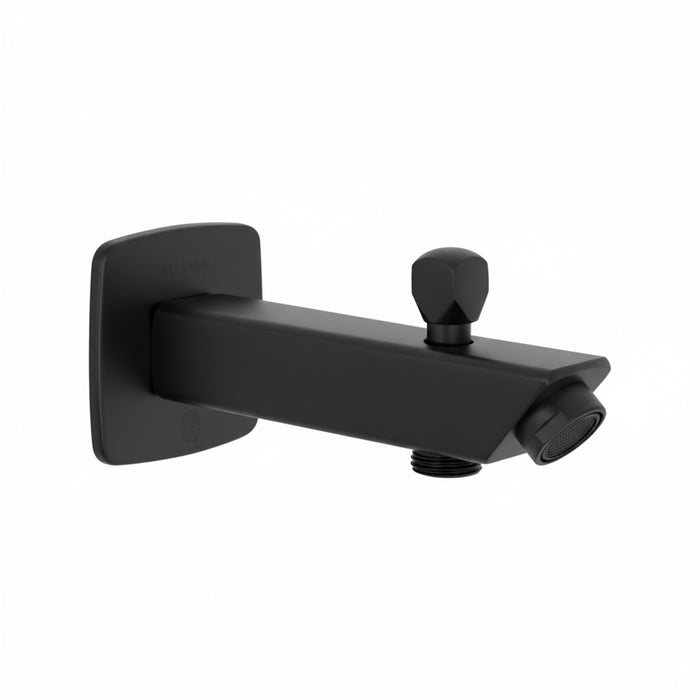 مخرج دفن سفلي مورافيا مربع LG 401 B اسود 16 سم بالمحول بالوش