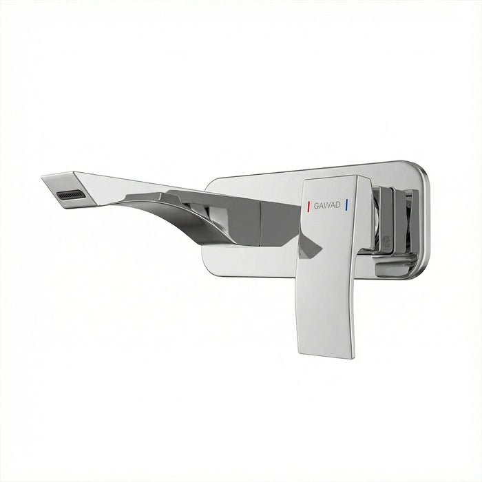 خلاط حوض دفن جواد سنترينو SAN 00330 كروم جسم الدفن بالوش والمقبض