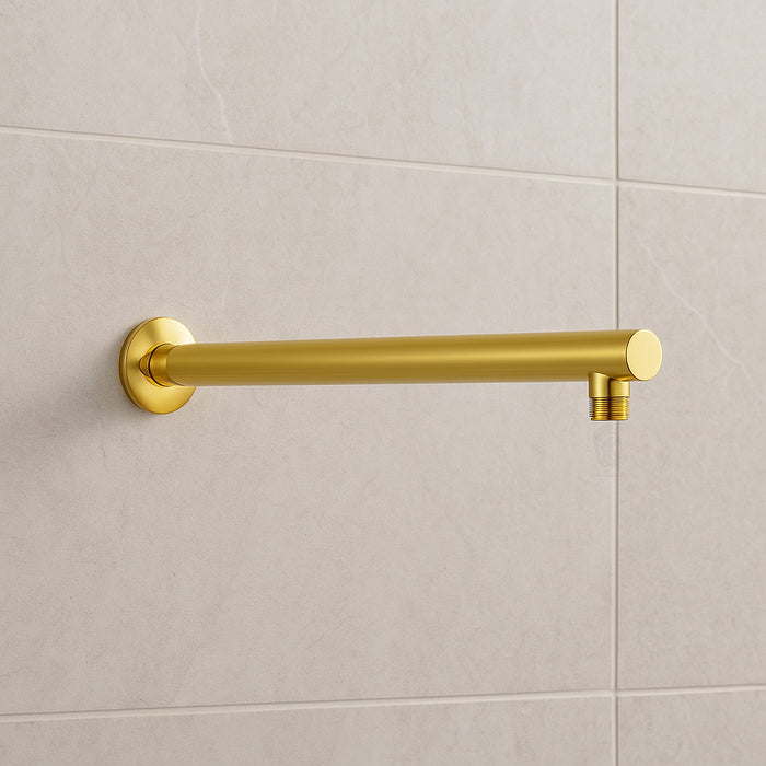 ( طلب مسبق )  مخرج دفن علوي جلوبال ستاندرد ميرا GSA 3255 G ذهبي سيركلر دائري 40 سم بالوش ½ بوصة