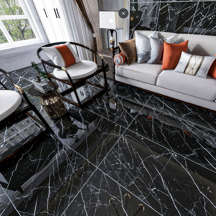 طلب مسبق ) بورسلين هندي فرز اول 804 لامع مقاس 60 × 120 سم من كيراميكا