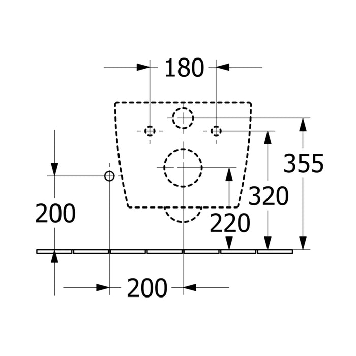 ( طلب مسبق )  مرحاض معلق فيلروي اند بوخ سبواي 5C35T301 ابيض لامع ريمليس بالسيديلي ذاتي الغلق والمقبض والشطاف الداخلي ومجموعة التثبيت