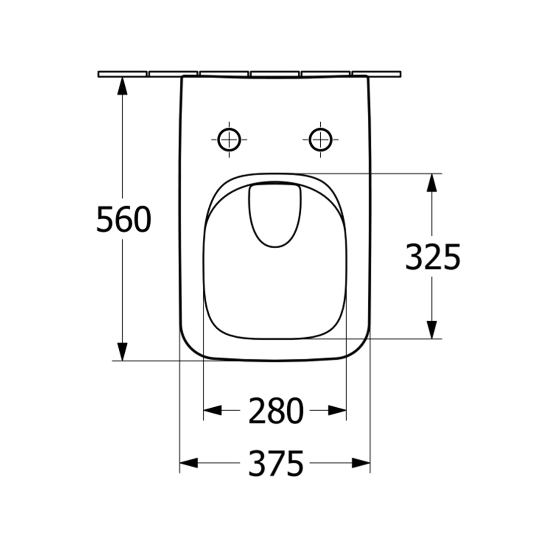 ( طلب مسبق )  مرحاض معلق فيلروي اند بوخ فانتيشللو 4611B301 ابيض لامع ريمليس بالسيديلي ذاتي الغلق والمقبض والشطاف الداخلي ومجموعة التثبيت