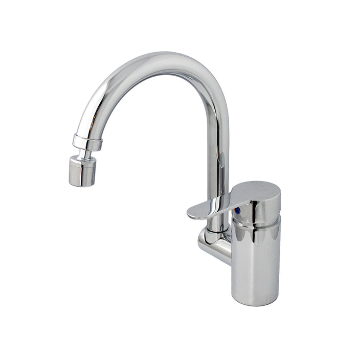 خلاط حوض وسط لوجانو LG 306 C كروم ارتفاع 26 سم