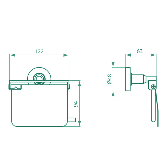 ( طلب مسبق )  وراقة ايديال ستاندرد A 9127 AA كروم