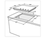 ( طلب مسبق ) بوتاجاز مسطح 4 شعلات غاز HPT603S مقاس 60 سم شعلات إلكتروني ( ذاتى ) صناعة تركى من بيورتى - Mashreqy