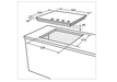 ( طلب مسبق ) بوتاجاز مسطح 4 شعلات غاز HPT604S مقاس 60 سم شعلات إلكتروني ( ذاتى ) صناعة تركى من بيورتى - Mashreqy