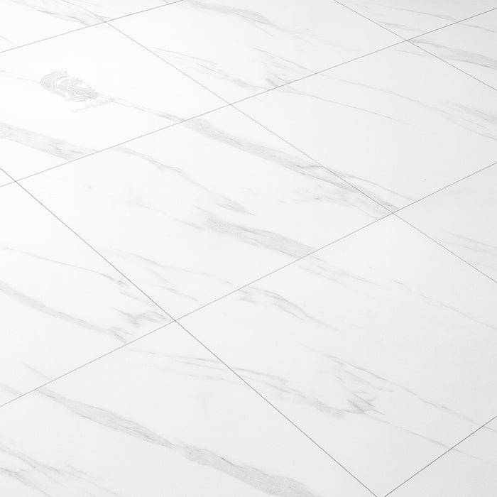 سيراميك ارضيات قطع ليزر لينتو كالاكاتا ابيض فرز ثاني 62 × 62 سم لامع