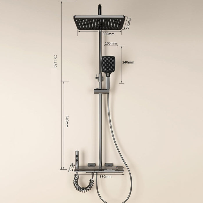 ( طلب مسبق )  تطويلة 30 سم جراي