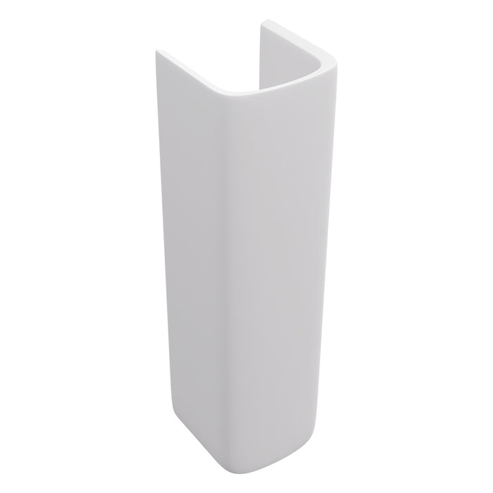 ( طلب مسبق )  حوض حمام بالعامود الطويل فيلروي اند بوخ ارشيتكتورا 5A396001 ابيض 60 سم بمجموعة التثبيت