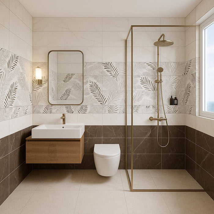 سيراميك حوائط بيراميدز C 227 فرز اول 30 × 60 سم لامع