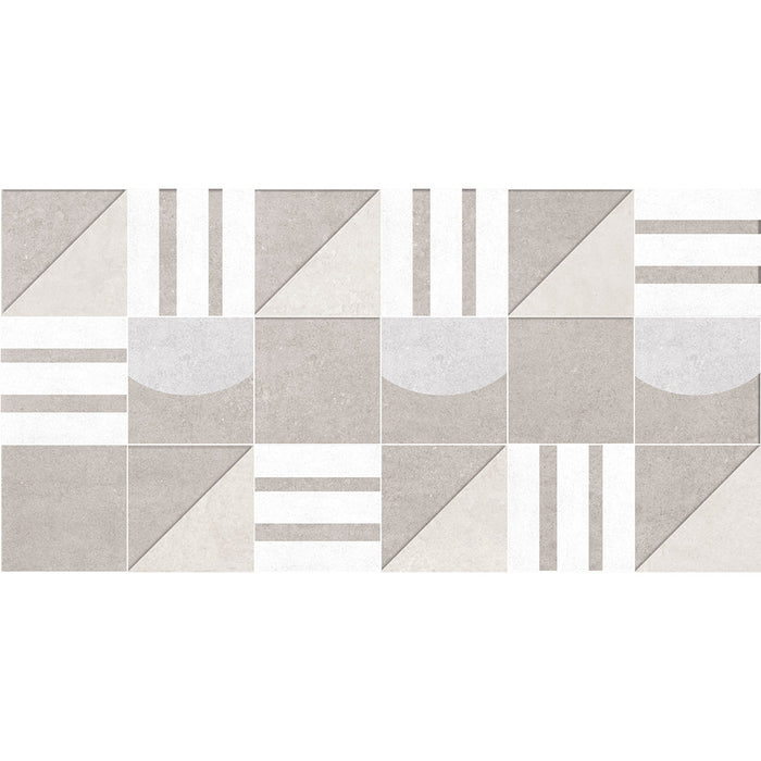 سيراميك حوائط كليوباترا روميو وايت فرز اول 30 × 60 سم