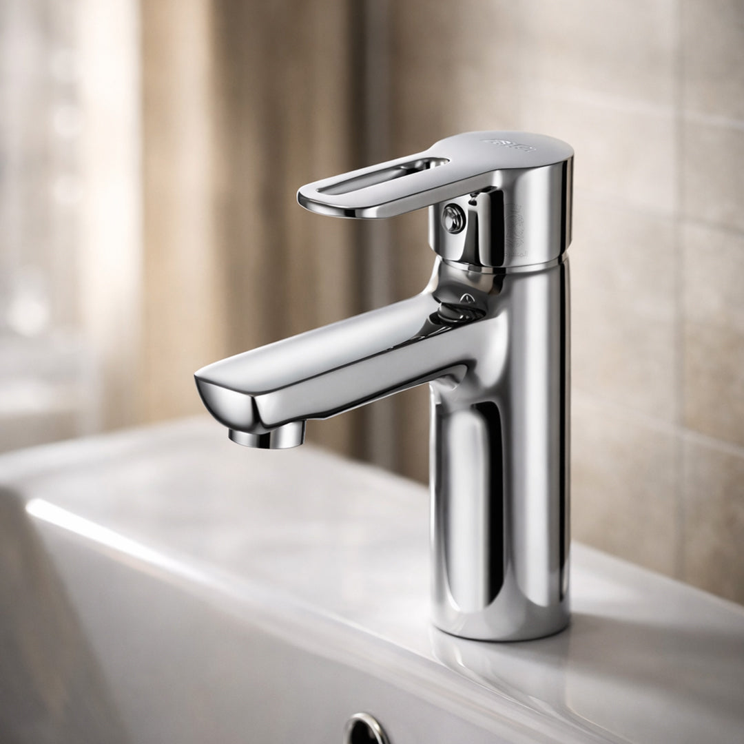 ( طلب مسبق )  خلاط حوض جلوبال ستاندرد اوبن سكاي GSL 1080 ND CP كروم ارتفاع 16 سم