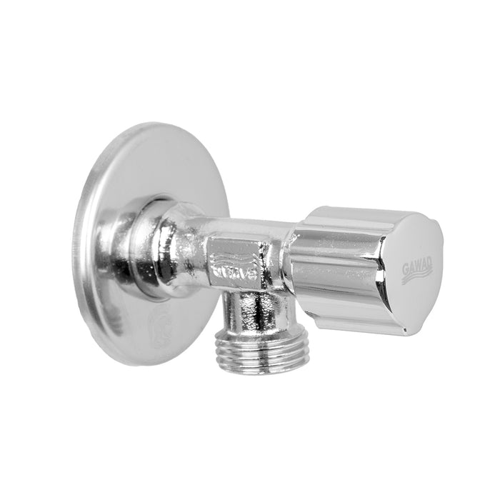 محبس زاوية جواد مشروعات COMP 00040 كروم قلب جلبة لفة كاملة