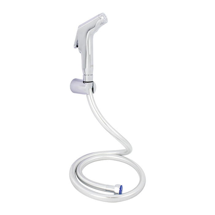 ( طلب مسبق )  شطاف خارجي الفا ACH 02 كروم خرطوم حراري 110 سم وعلاقة ومجموعة التثبيت