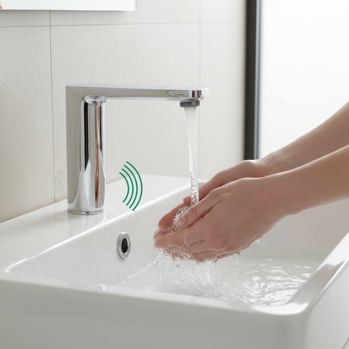 خلاط حوض سينسور بالأشعة تحت الحمراء فوريو DM 001 C كروم شامل المحول ووحدة التحكم