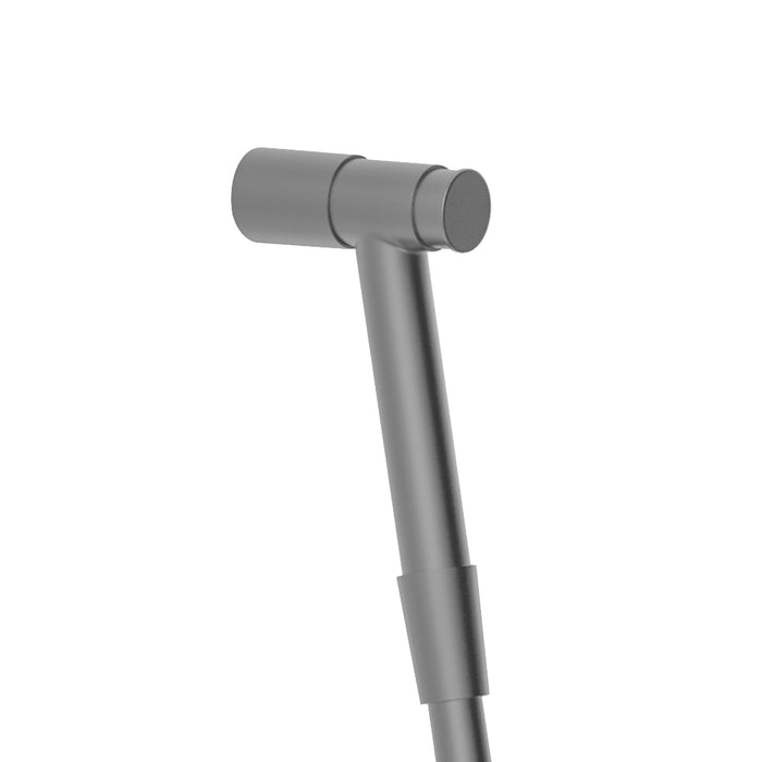 ( طلب مسبق )  شطاف خارجي GX 007304 PVY نحاس بزر ضاغط للفتح و الغلق خرطوم حراري 150 سم بالعلاقة اللون جراي من جواد