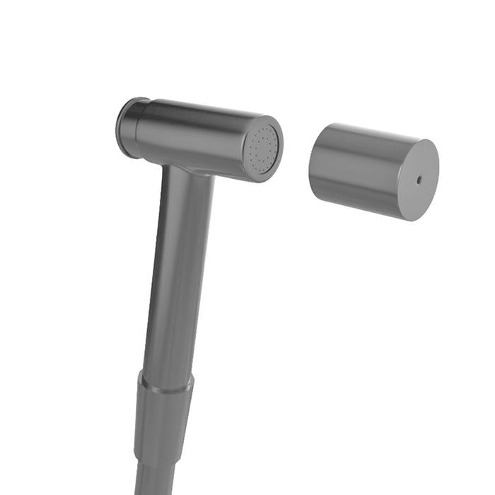 ( طلب مسبق )  شطاف خارجي GX 007304 PVY نحاس بزر ضاغط للفتح و الغلق خرطوم حراري 150 سم بالعلاقة اللون جراي من جواد