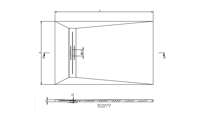 ( طلب مسبق ) حمام قدم مونيه 0016049 مقاس 140 × 90 سم من ساني بيور - Mashreqy