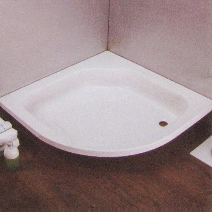 حمام قدم زاوية 80 × 80 بدون جانب من ديورافيت - Mashreqy
