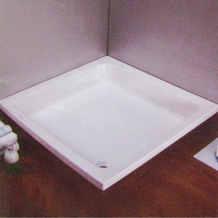 حمام قدم مربع 80 × 80 بدون جانب من ديورافيت - Mashreqy