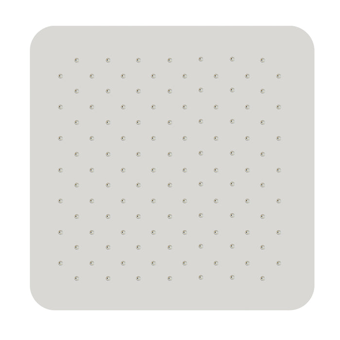 طاسة دش مربعة 30 × 30 سم اللون كروم من موك
