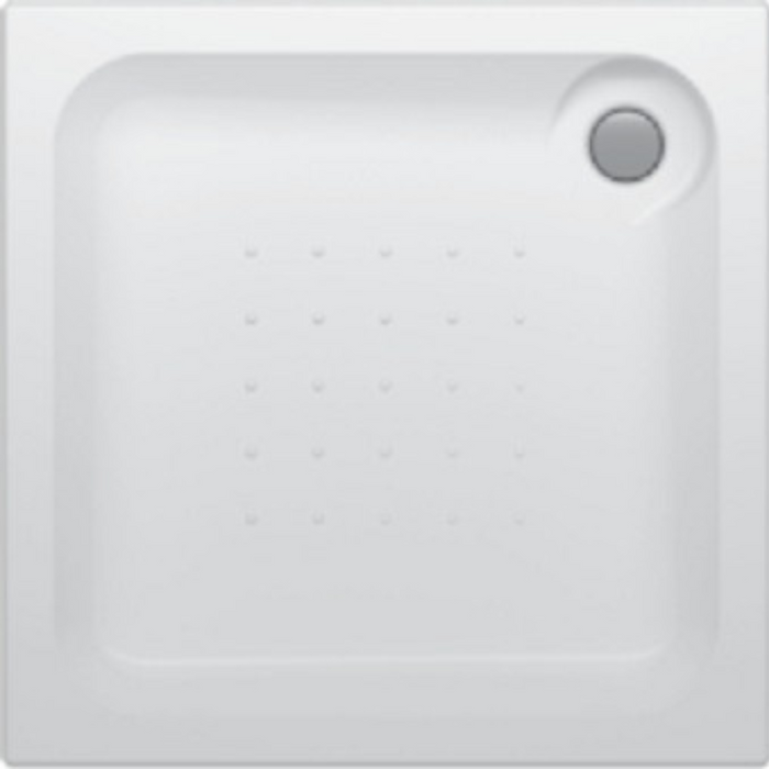 ( طلب مسبق )  حمام قدم مربع بدون جانب 0010016 مقاس 80 × 80 سم سيمبليتشي من سانيبيور