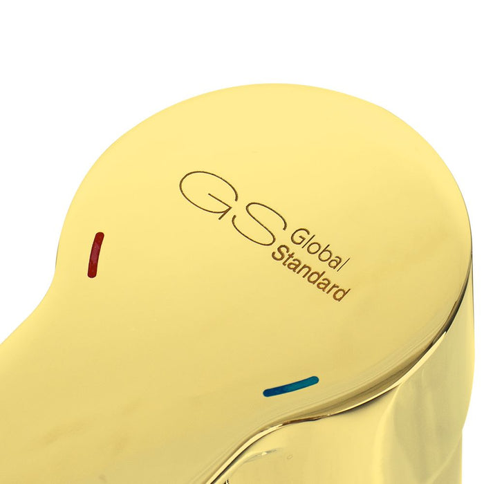 خلاط شطافة سكاى GSL 1079-GP بمقبض للتحكم فى المياة اللون ذهبى من جلوبال ستاندرد