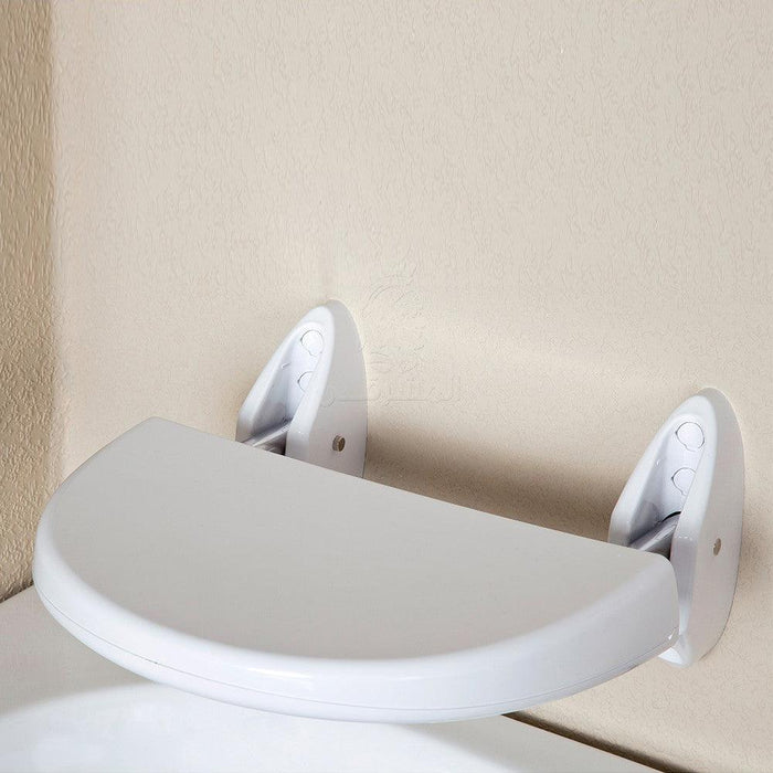 ( طلب مسبق ) كرسى-مقعد كابينة شاور KV07-01 يثبت على الحائط قابل للطى اللون أبيض منتج مستورد تركى من بريما نوفا - Mashreqy