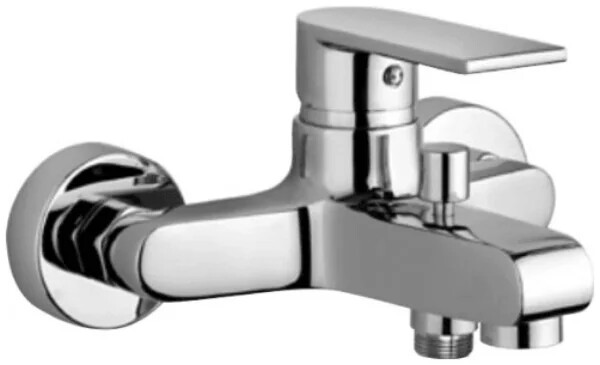 Duravit Modena MO5230000E10 Wall-Mounted Bath Mixer with Ceramic ...