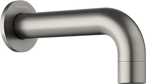 Spanish Ginebri Round Concealed Bottom Outlet 166852, Matte Grey 19 cm
