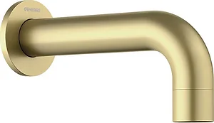 Ginebri Round Concealed Lower Outlet 166851, Matte Gold 19 cm, Imported Spanish