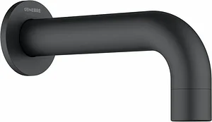 Ginebri Luxe Brass Concealed Lower Mixer Outlet 166841, Black