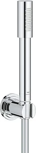 Grohe Aqua Stick 26892000 Shower Head Set, Glossy Chrome with 150 cm Thermal Hose, Holder and Fixing Set