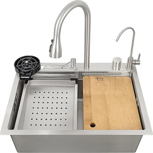 حوض مطبخ سمارت TS S 700 C كروم 70 × 45 سم