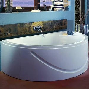 بانيو جاكوزى سمايل G9276 مقاس 180 × 105 سم نظام تربو 36 إلكترونى و طقم جيت كروم بالإضاءة الجاكوزى يشمل الصرف و الجوانب و الشاسية من أيديال ستاندرد