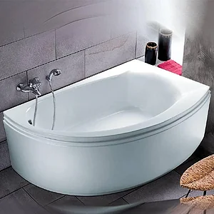 بانيو جاكوزى بلان يمين/شمال مقاس 170 × 110 سم نظام كومبى بلس 24 و طقم جيت كروم الجاكوزى يشمل الصرف و الجوانب و الشاسية من أيديال ستاندرد